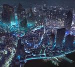 晚上的城市