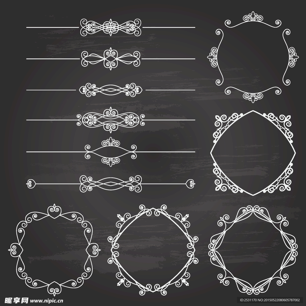 欧式花纹