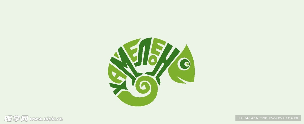 变色龙logo
