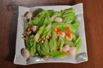 西芹腰果虾滑