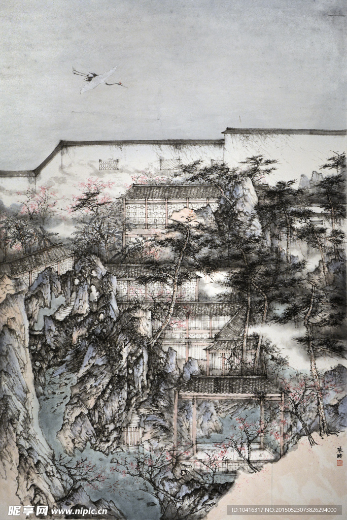 国画山水