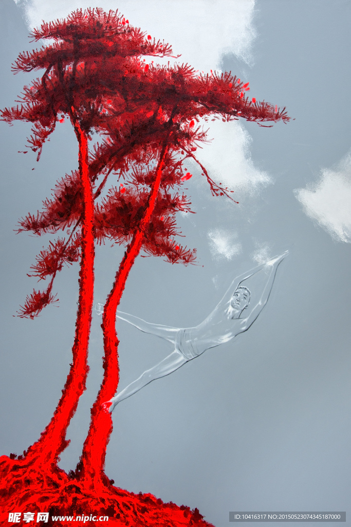 现代油画