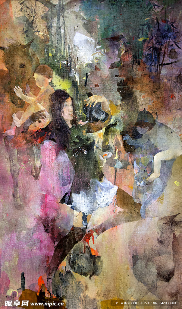 人物油画