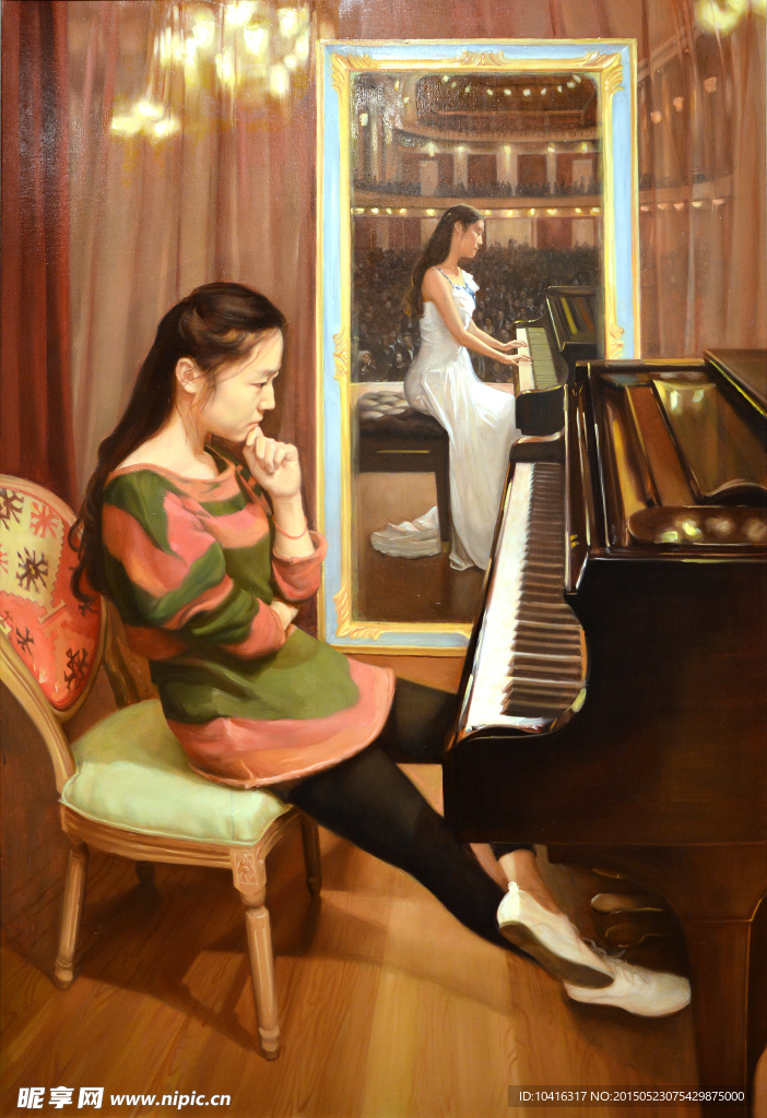 人物油画