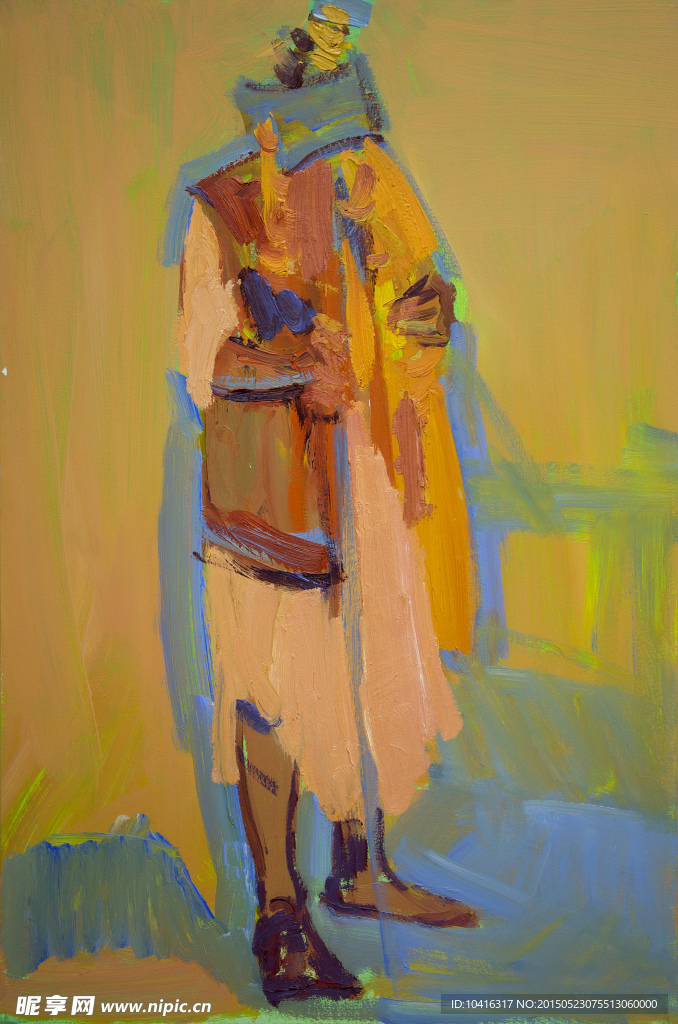 人物油画