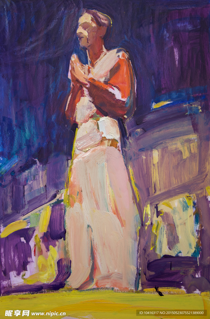人物油画