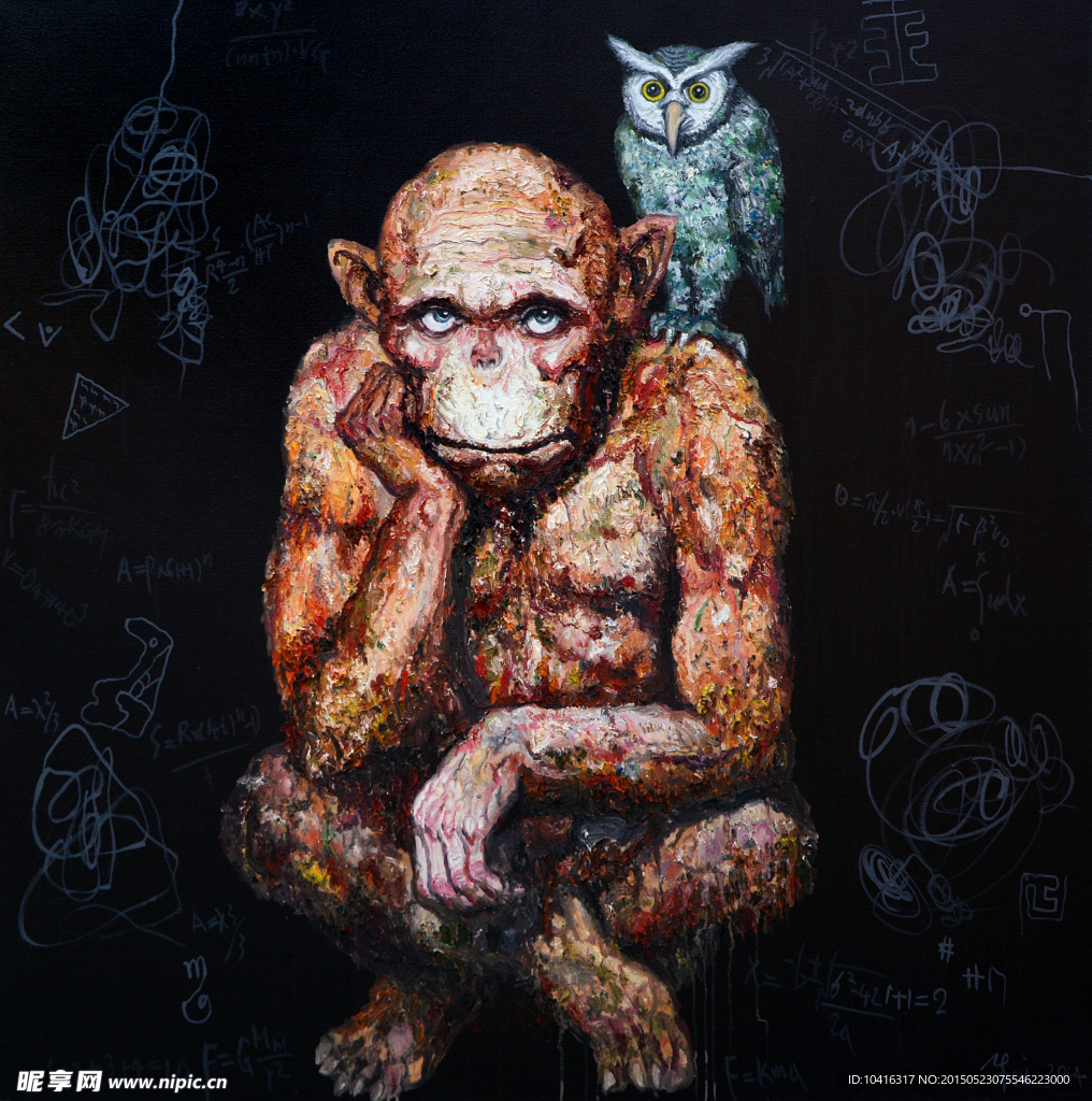现代油画