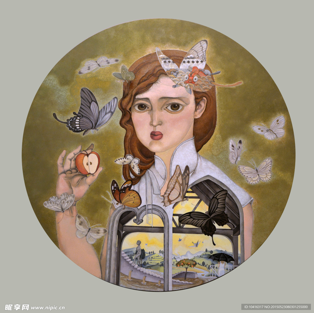 人物油画