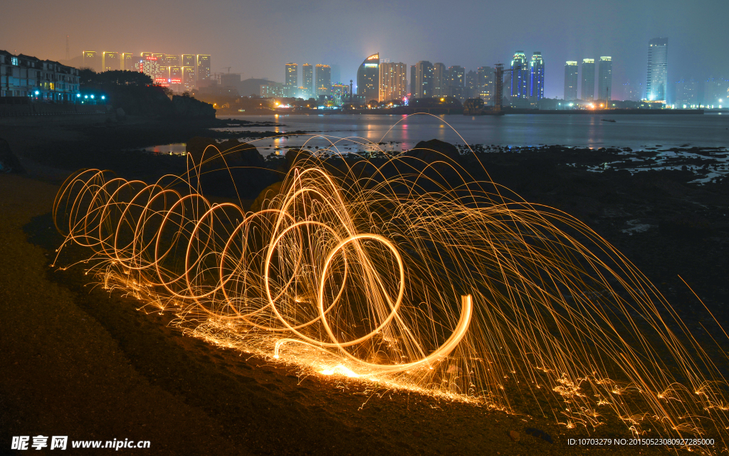 光绘夜星海
