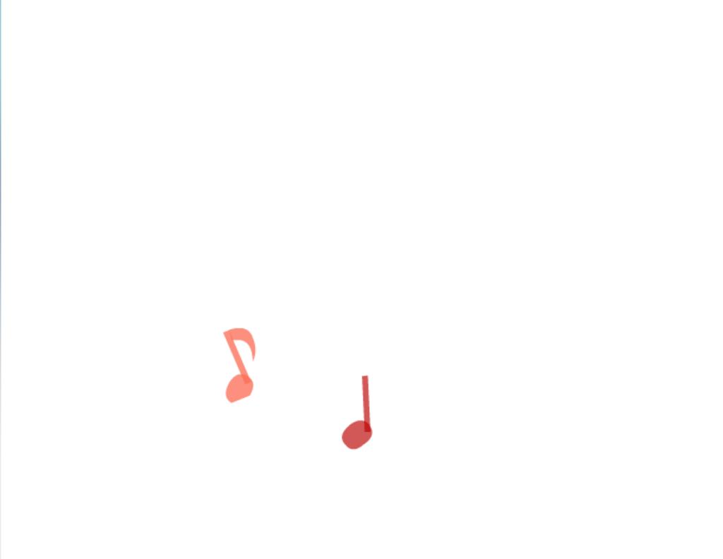 透明flash音符动画素材下载