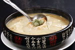 香菜丸子炖豆筋