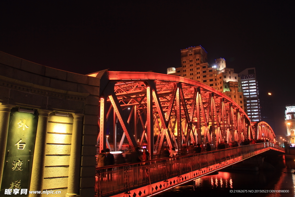 外白渡桥夜景1