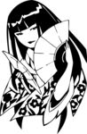 素描女性