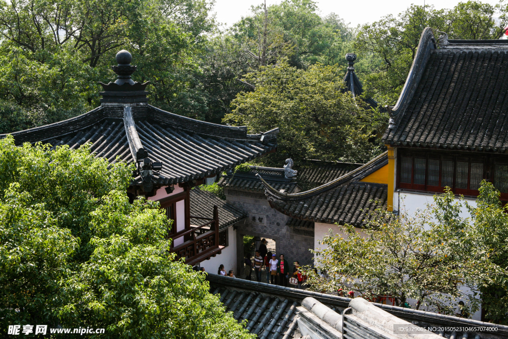 苏州北寺塔寒山寺