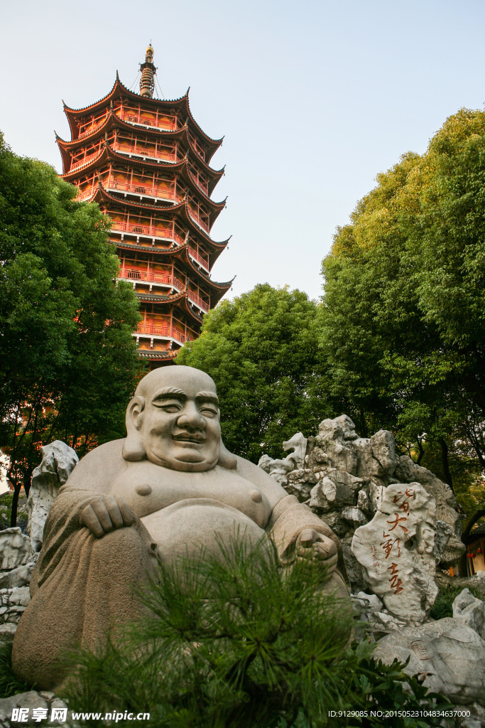 苏州北寺塔寒山寺