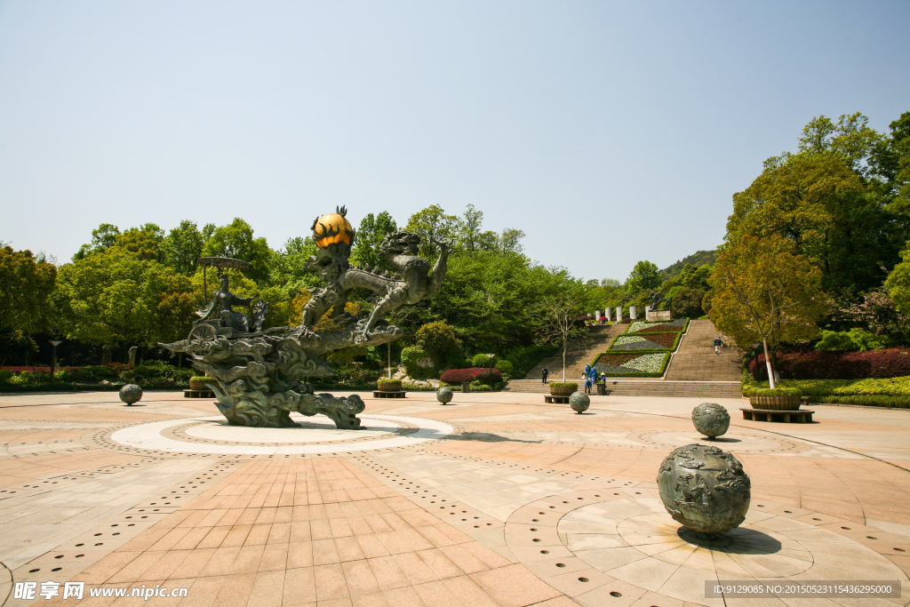 满陇桂雨春天风景