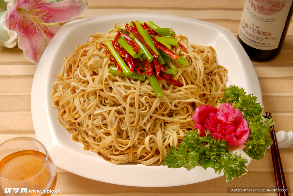 油浸鸡汤豆腐丝