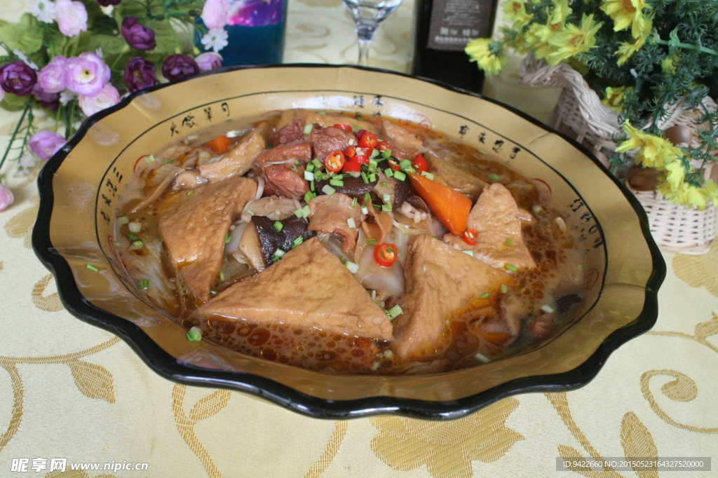 老豆腐炖肉