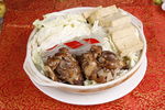 大骨白菜冻豆腐