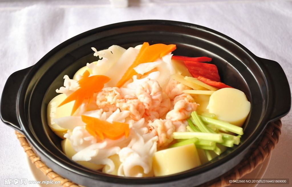 海鲜豆腐煲