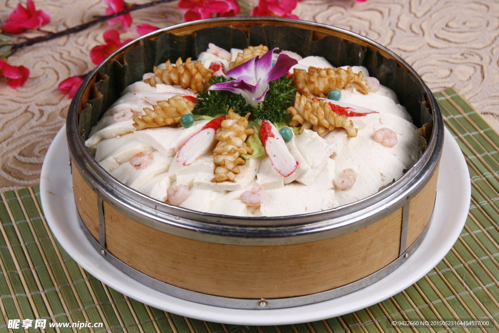 荷香海鲜豆腐