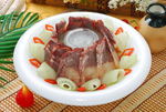 苏子叶拌牛肉