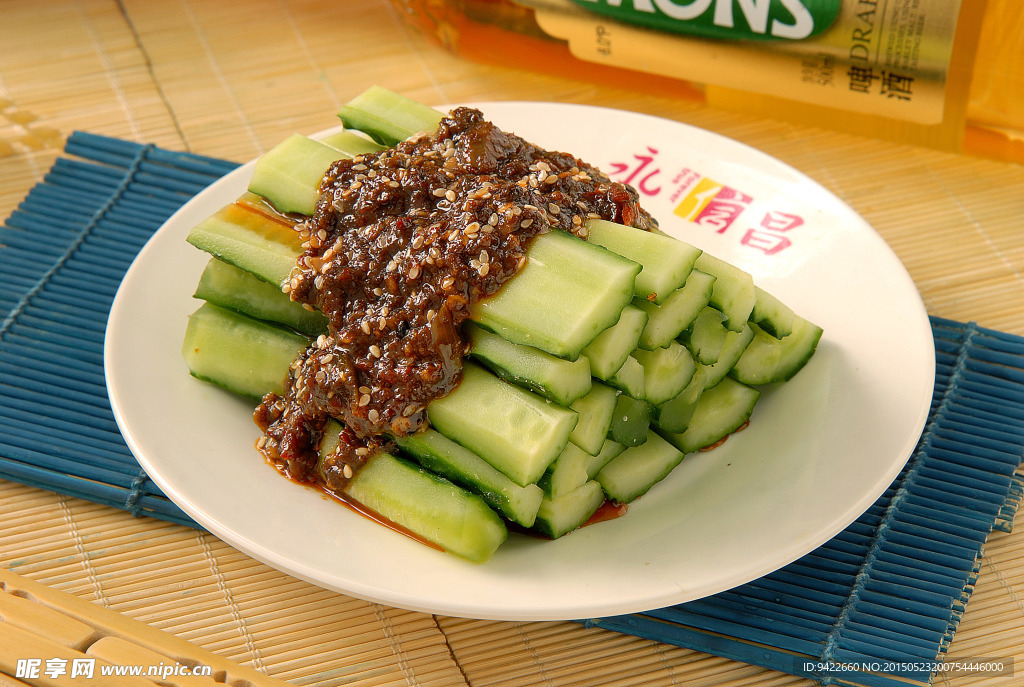 肉沫拌黄瓜