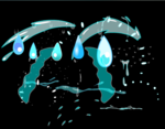 卡通泪水汗水flash素材