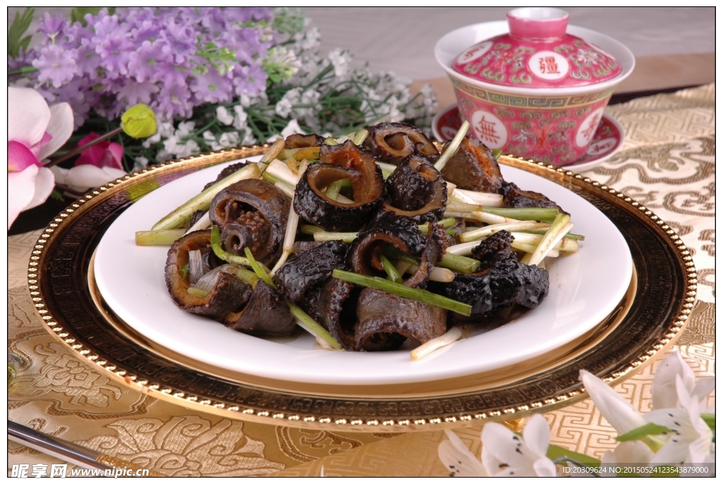 葱烧蝴蝶参
