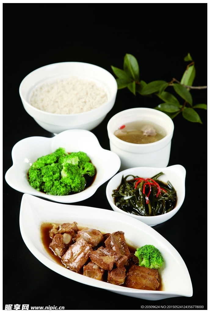 照烧排骨套餐