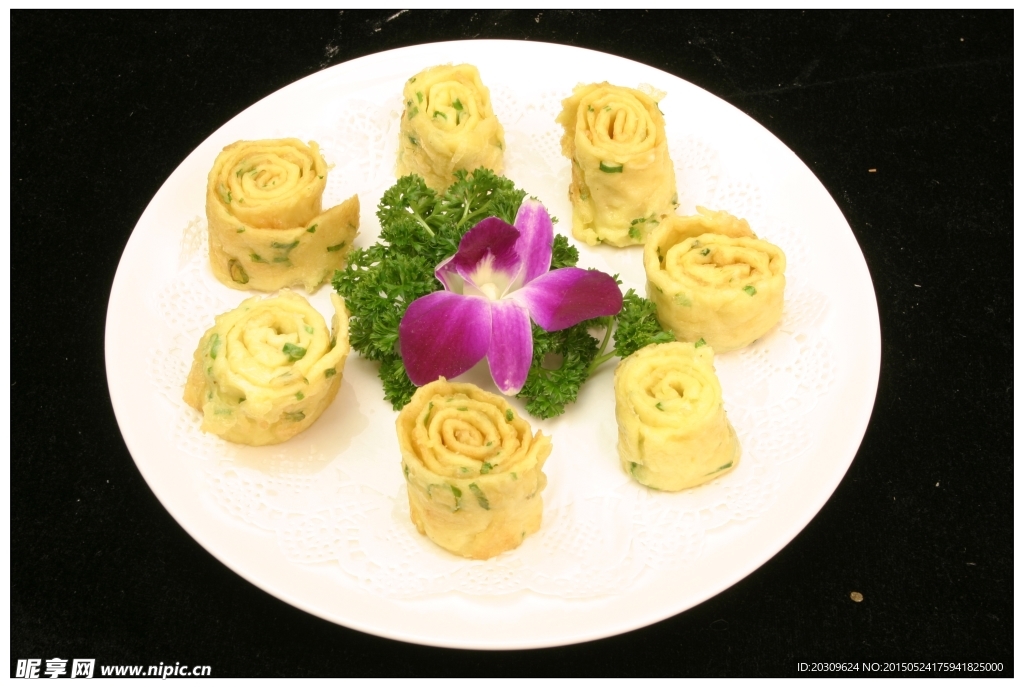酥炸蔬菜卷