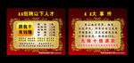 美发招聘海报