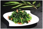 花生米拌菠菜