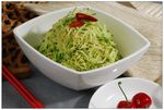 黄瓜丝拌豆皮