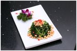茄汁豆拌菠菜