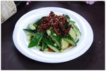 肉沫拌黄瓜