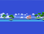 碧海蓝天帆船flash动画