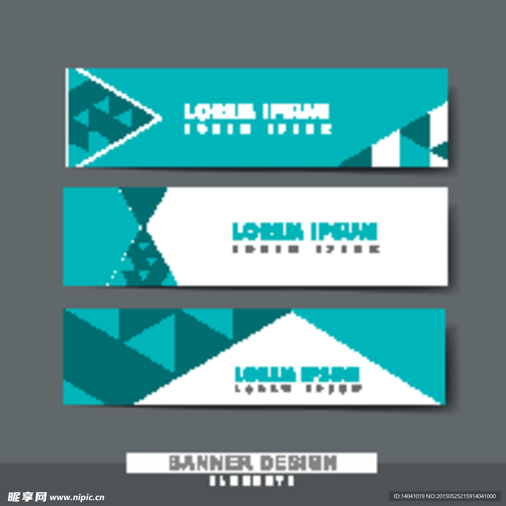 创意抽象BANNERS设计