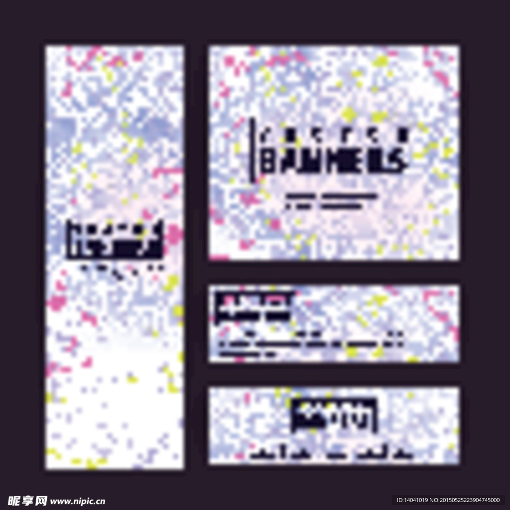 创意抽象BANNERS设计