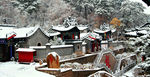 千山雪景