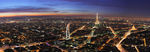 巴黎城市夜景
