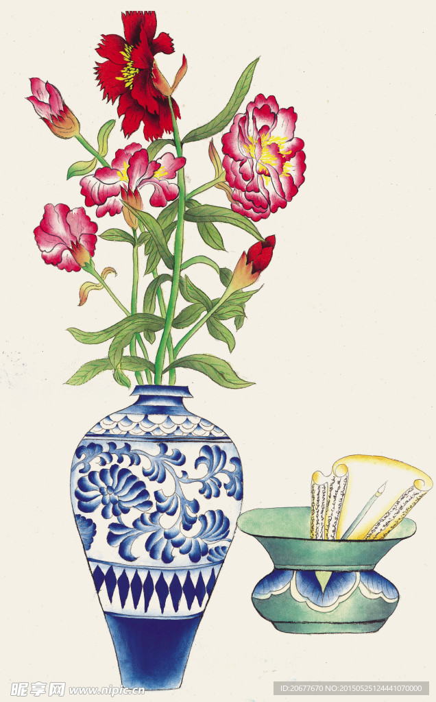 瓶中花
