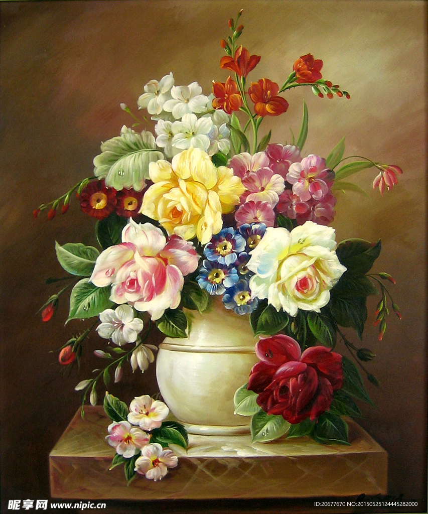 瓶中花