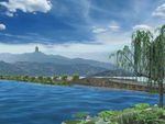 西湖断桥雷峰塔美景LED视频