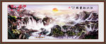 山水画 江山多娇