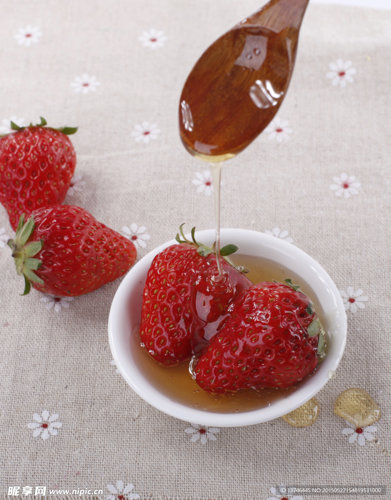 蜂蜜草莓