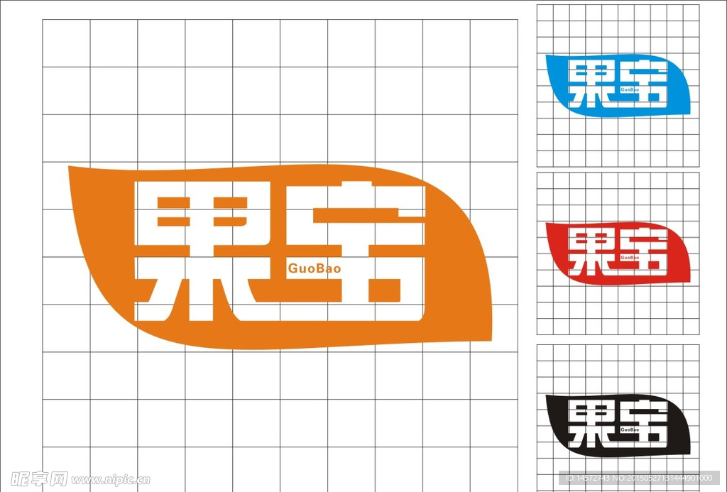 果宝标志设计食品类