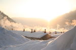 雪乡日出