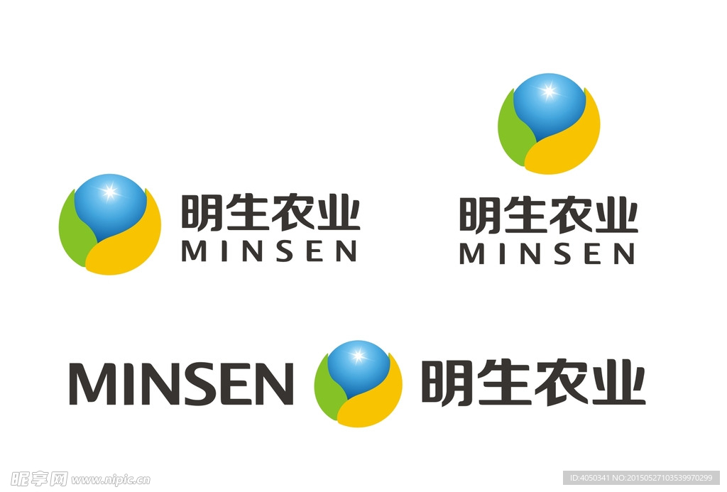 明生农业标志 明生农业logo