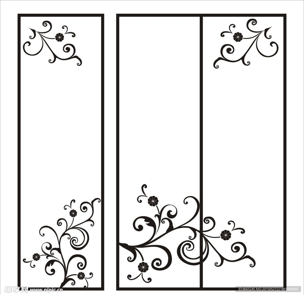 移门花纹